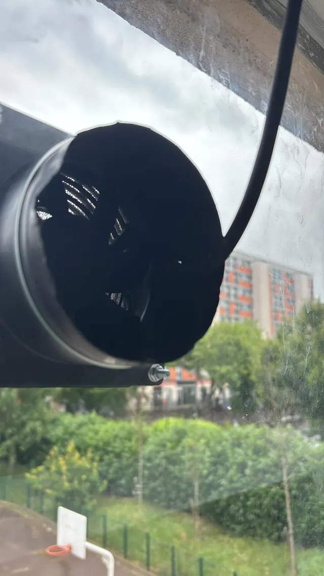 Ventilateur en alimentation solaire autonome